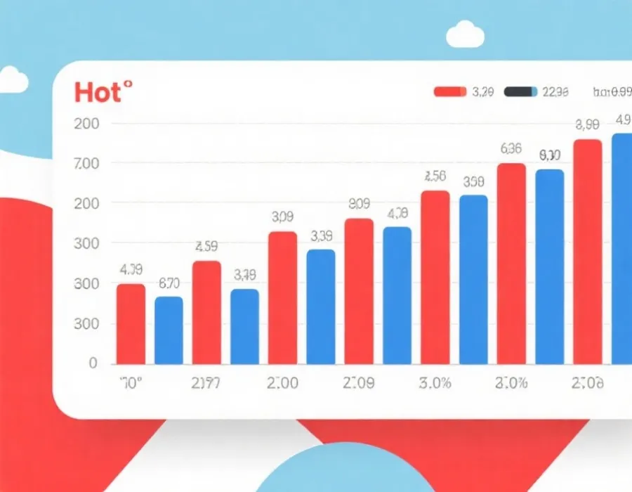 幸运飞艇冷热号码数据图示